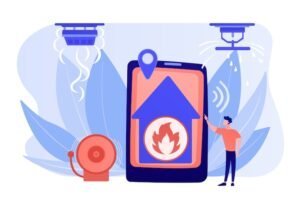 كم يحتاج النشاط التجاري كاشف دخان ؟ 2022