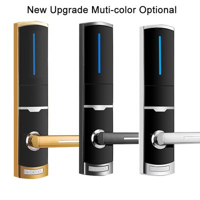 لون ذهبي 310 X 72 مم قفل باب بطاقة مفتاح الفندق مع برامج إدارة مجانية