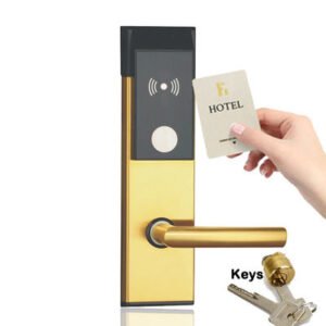 قفل باب فندق ذكي ببطاقة RFID - موديل DSR216