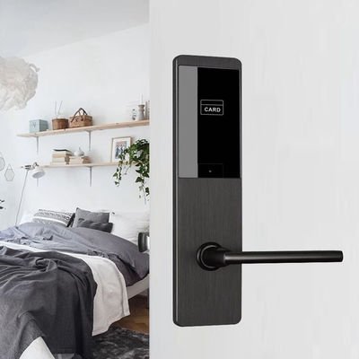 قفل الباب من سبائك الزنك S50 Wifi بمقبض نظام قفل البطاقة الإلكترونية MF1
