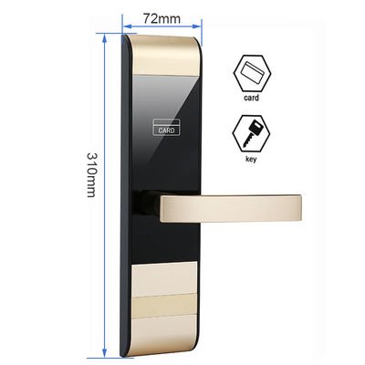 الذهب RFID قفل الباب الذكي نقر رمز القفل الذكي