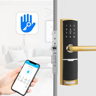 أقفال الأبواب الإلكترونية شقة سبائك الزنك مع كلمة المرور TTlock Tuya التطبيق