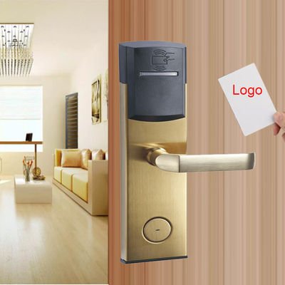الرقمية بطاقة مفتاح RFID فندق أقفال الأبواب الذكية مع نقر قياسي
