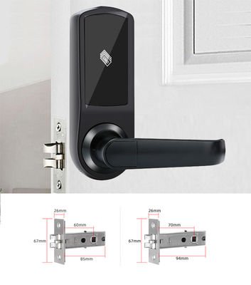 قفل الباب الرقمي للفندق DC 6V مفتاح بطاقة أقفال الباب Sus304 RFID