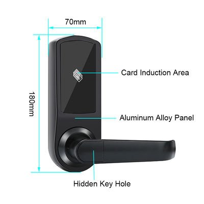 قفل الباب ذكي (Deadbolt RFID Key Card) قفل الباب الأمن قفل الباب المرتز للوطن شقة الفندق