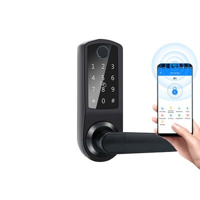 بلوتوث بصمة كلمة السر قفل الباب TTlock شاشة تعمل باللمس قفل الباب لوحة المفاتيح