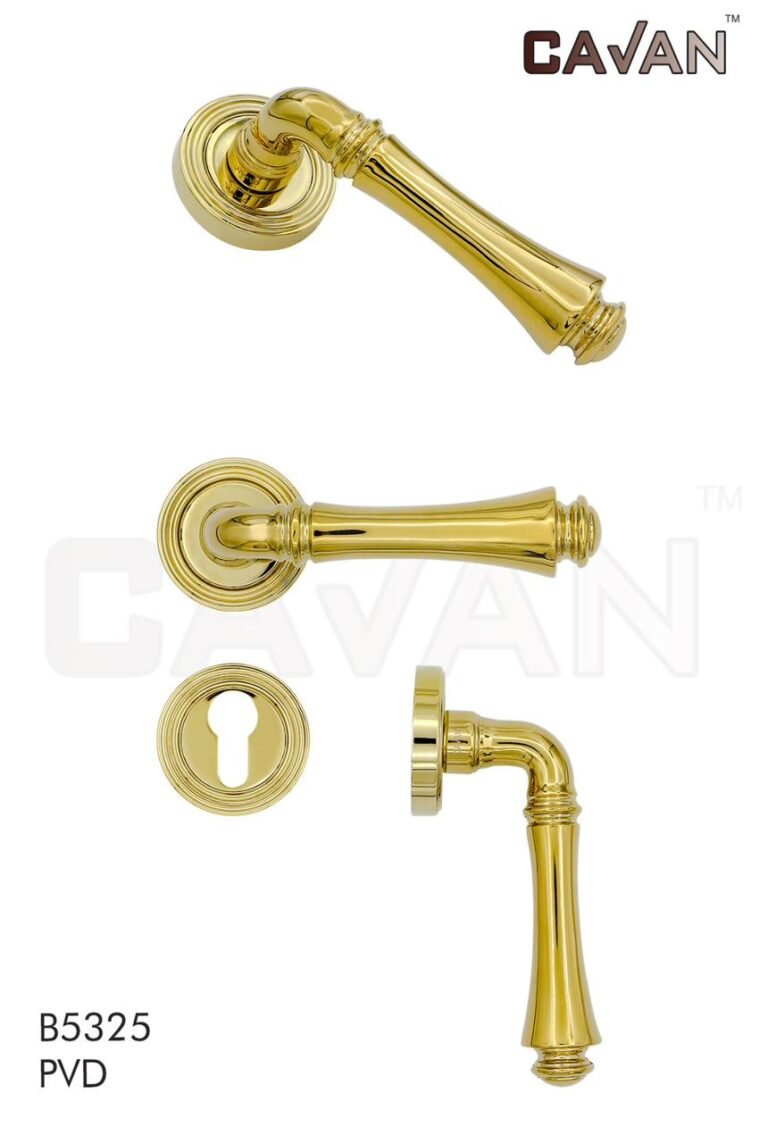 مقبض باب ذهبي انيق