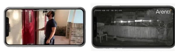 ⁦2MP | كاميرا مراقبة خارجية واي فاي | تعمل بالبطارية وعلى الطاقة الشمسية | ARENTI⁩ - الصورة ⁦5⁩