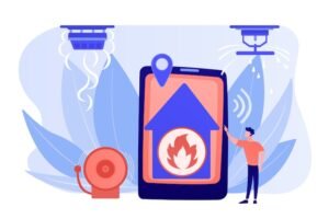 كم يحتاج النشاط التجاري كاشف دخان ؟ 2022