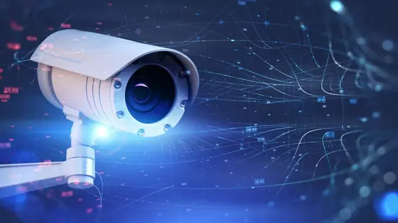 كاميرات المراقبة الأمنية