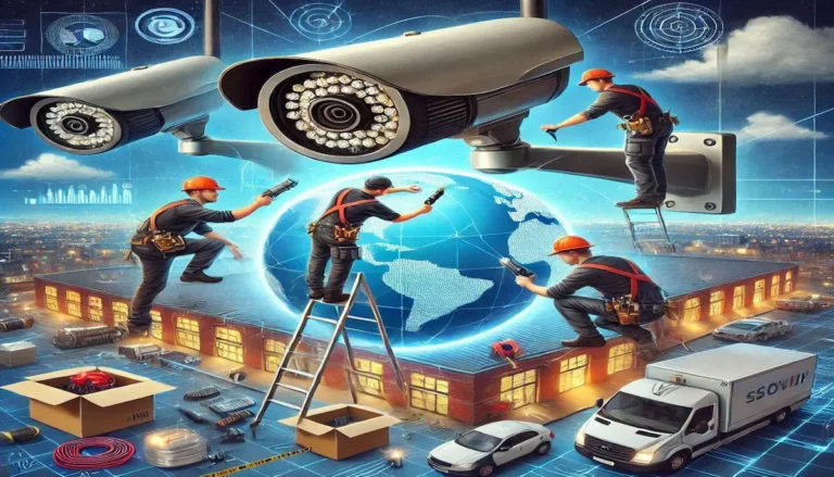 تركيب كاميرات المراقبة - كيف تضمن أمانك بشكل احترافي