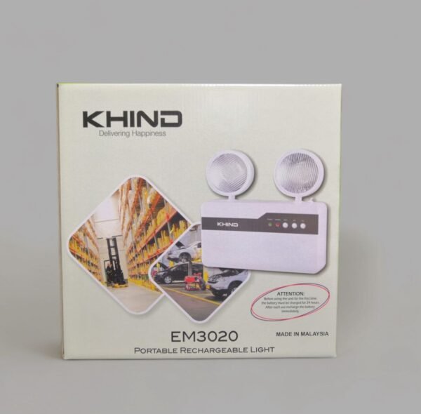 ⁦كشاف ليد طوارئ KHIND، ماليزي⁩ - الصورة ⁦3⁩