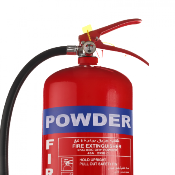 ⁦طفاية حريق بودرة حجم 6 كيلو مثالية لمكافحة جميع أنواع الحرائق 6KG Dry Powde Fire Extinguisher⁩ - الصورة ⁦3⁩