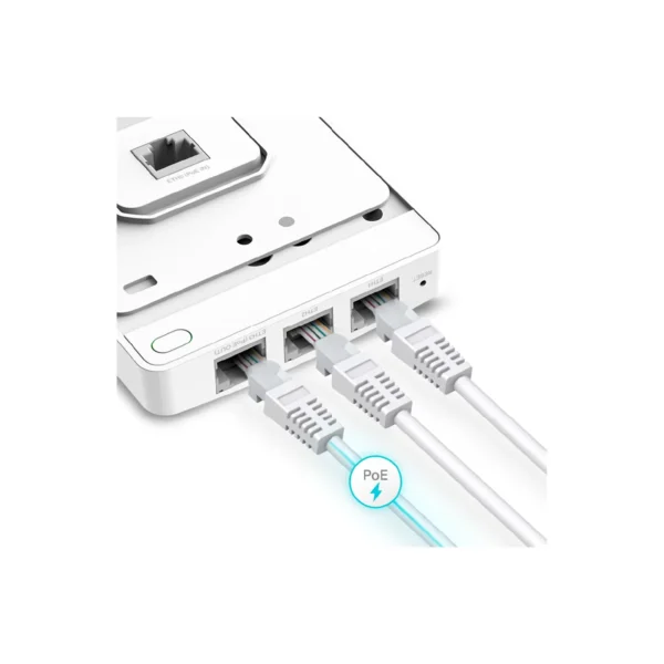 ⁦أكسس بوينت EAP615 على الحائط بتقنية WiFi 6⁩ - الصورة ⁦2⁩