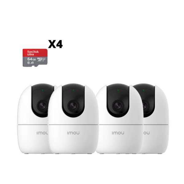 4 كاميرات مع التركيب | Ranger 4mp