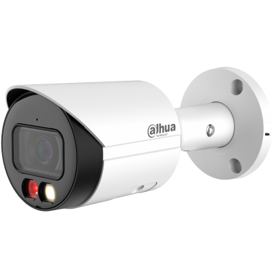 كاميرا داهوا IPC-HFW2449S-S-IL - 4MP Smart Dual Light Fixed-focal Bullet WizSense Network Camera