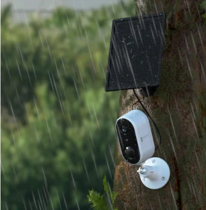 2MP | كاميرا مراقبة خارجية واي فاي | تعمل بالبطارية وعلى الطاقة الشمسية | ARENTI - الصورة 2