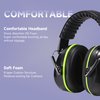 ABS Hearing Protection Ear Muffs Protective Ear Muffs Ready Stock FM-1B Green