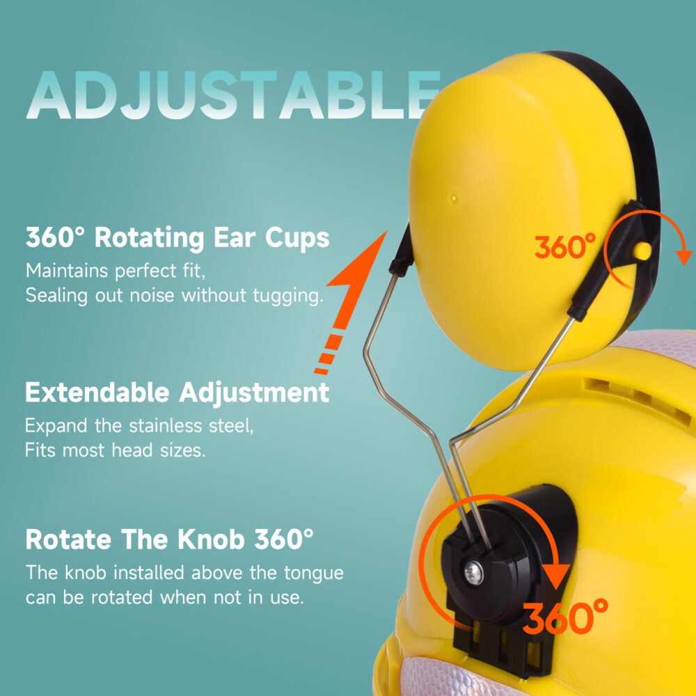 High Quality Ear Muffs E-2008 Blue