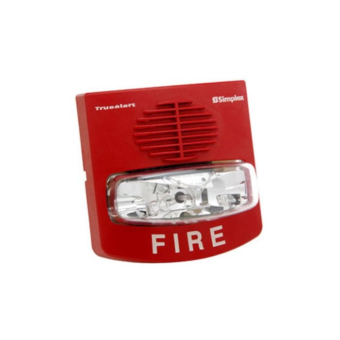 Simplex 4906-9127 - A/V M-C Non-Address Red Wall