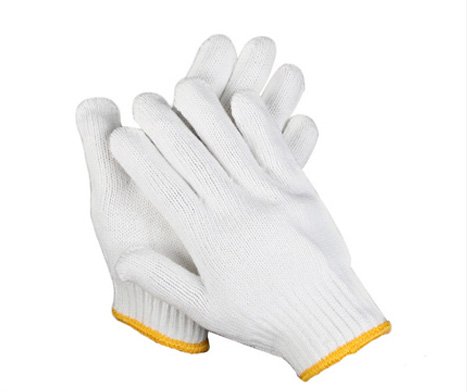 قفازات قطنية للعمل - White Cotton Gloves