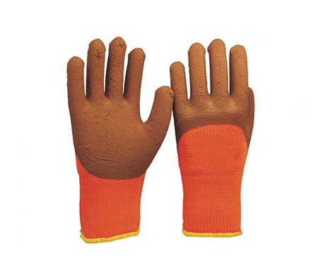 قفازات عمل مطلية ومقاومة للانزلاق - Rubber Dipped Gloves