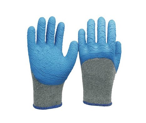 قفازات عمل مطلية ومقاومة للانزلاق - Breathable Latex Gloves