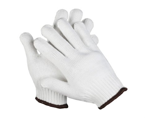 قفازات قطنية للعمل - Cotton Knitted Gloves