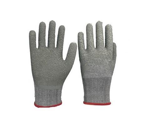 قفازات عمل مطلية ومقاومة للانزلاق - Latex Dipped Gloves