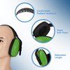 Protective Ear Muffs Noise Cancelling Hearing EM-5003 Green