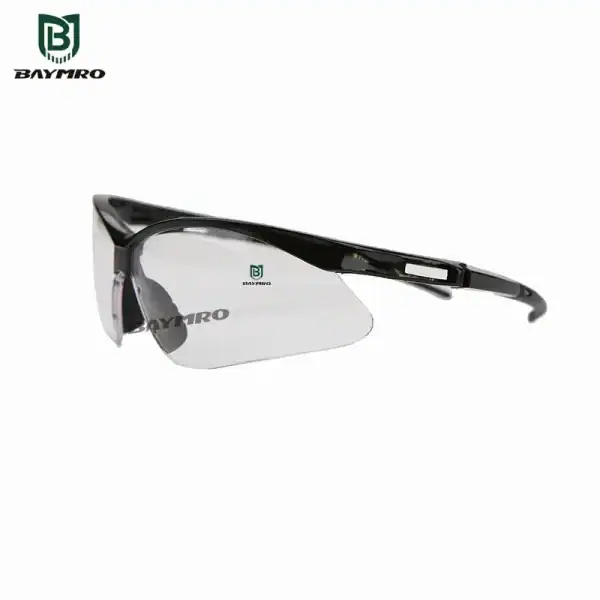 EYP110 Half-Frame نظارات سلامة – Black Wraparound