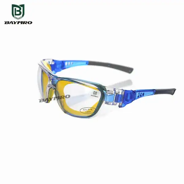 EYP120 Gasketed نظارات سلامة – Full-Frame Wraparound with Cushioned Nose