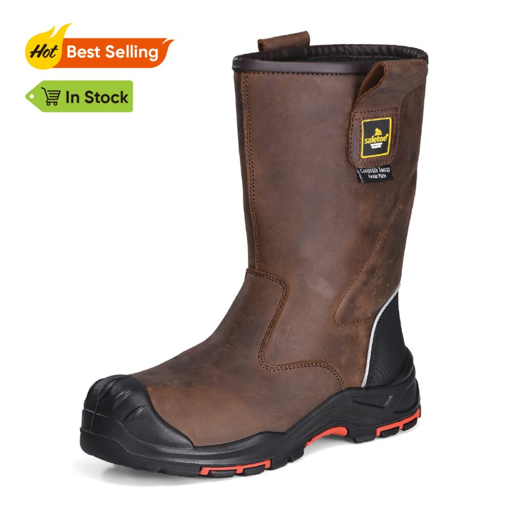 S3 Oil Industry Boots Safety Rigger Work Boots H-9437