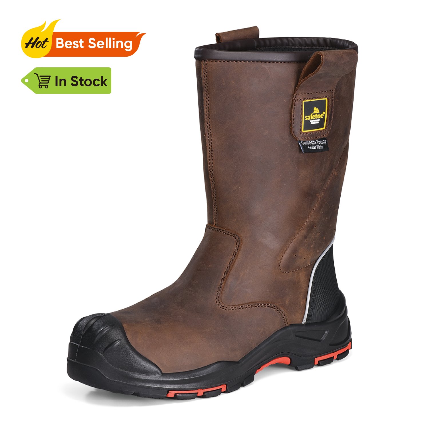 S3 Oil Industry Boots Safety Rigger Work Boots H-9437