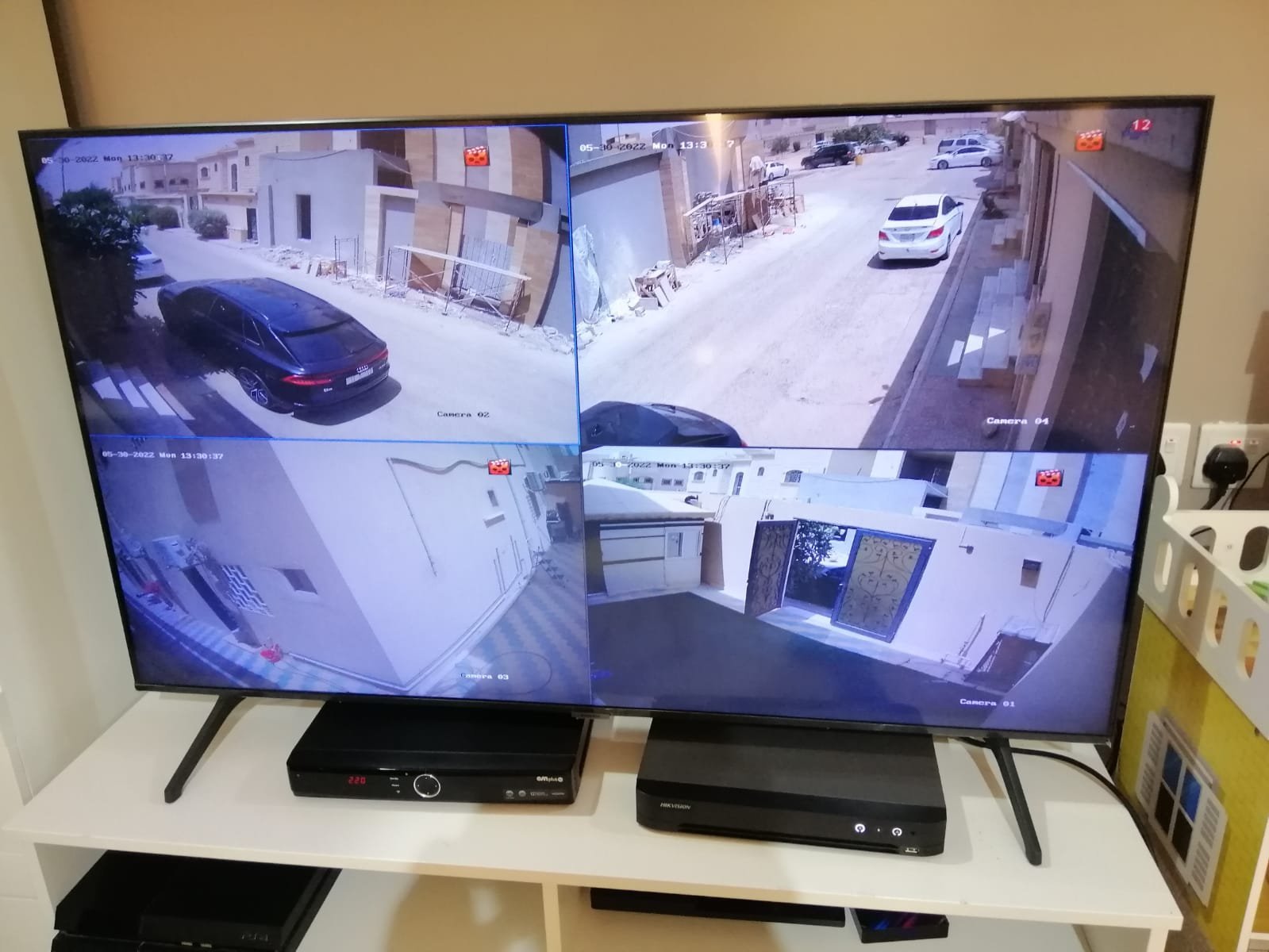 4 كاميرات مراقبة 8 ميجابكسل مع التركيب 4K - الصورة 3