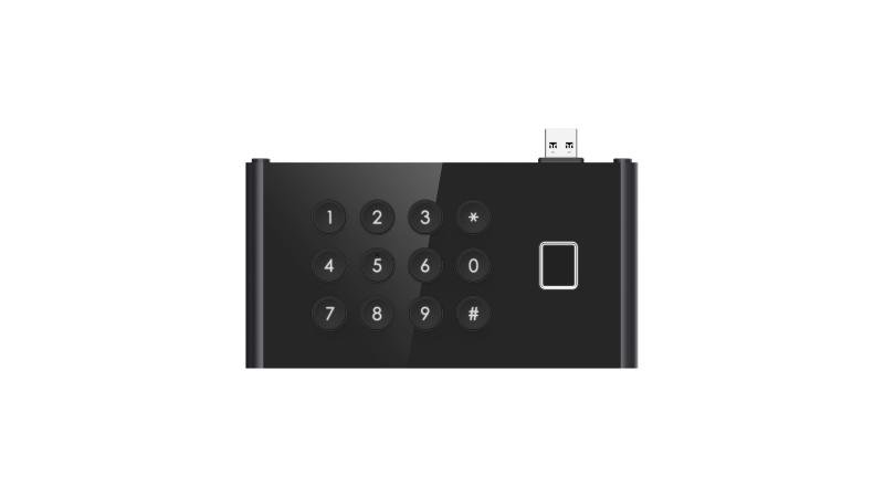 إنتركم مرئي هيكفيجن DS-KDM9403-FKP Fingerprint