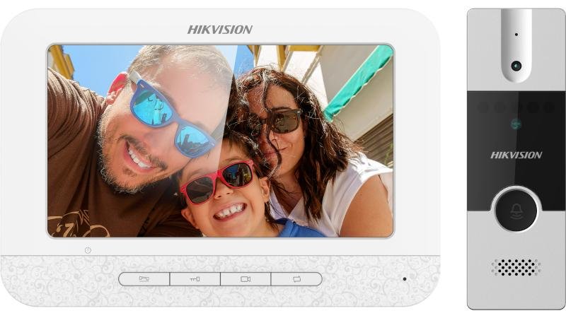 إنتركم مرئي هيكفيجن DS-KIS202T 2MP LCD