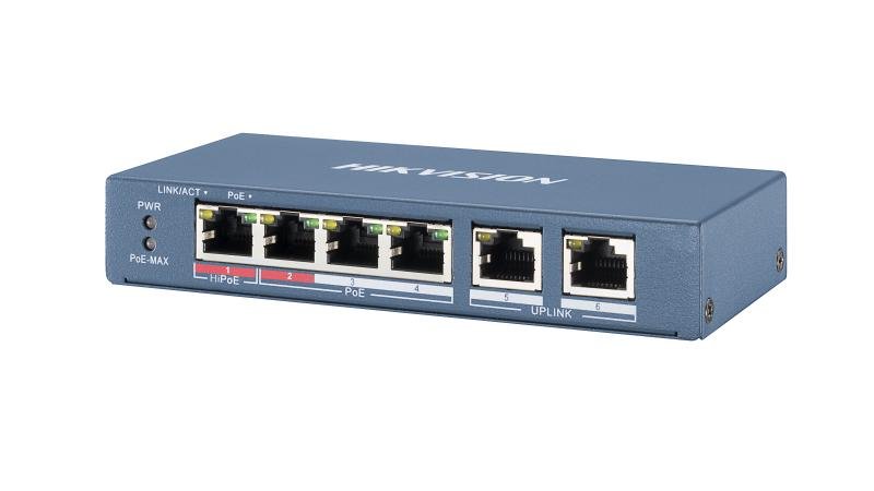 سويتش شبكة هيكفيجن DS-3E0106HP-E PoE