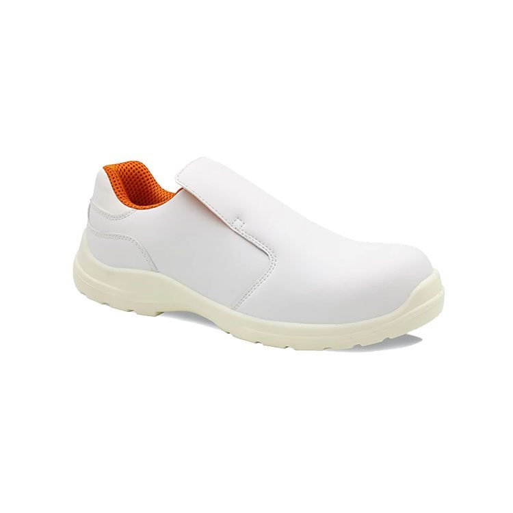 White Leather Work Shoes