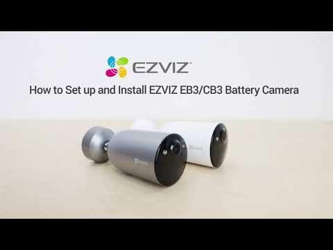 3MP | كاميرا مراقبة خارجية ثابته واي فاي | تعمل بالبطارية EB3 EZVIZ